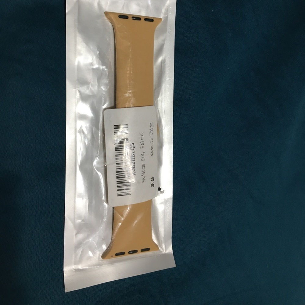 Tan Apple Watch band